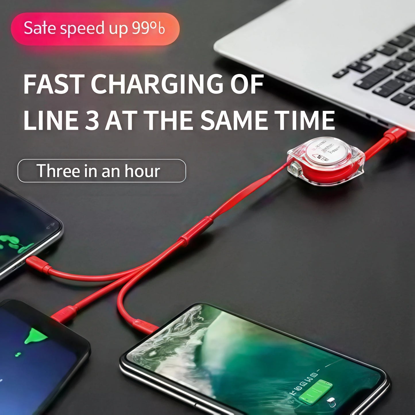 MultiPlug 3 in 1 Charging